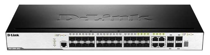 Коммутатор D-Link DGS-3000-28SC L2 20xSFP 1G, 4x1GE/SFP, 4x10G SFP + (DGS-3000-28SC)
Коммутатор D-Link DGS-3000-28SC L2 20xSFP 1G, 4x1GE/SFP, 4x10G SFP + (DGS-3000-28SC)
