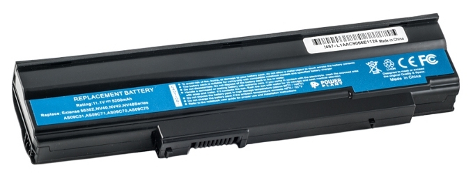 Аккумулятор PowerPlant для ноутбуков ACER Extensa 5635ZA (AS09C31 5635Z) 11.1V 5200mAh NB00000212
Аккумулятор PowerPlant для ноутбуков ACER Extensa 5635ZA (AS09C31 5635Z) 11.1V 5200mAh NB00000212