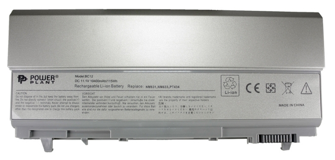 Аккумулятор PowerPlant для ноутбуков DELL Latitude E6400 (PT434, DE E6400 3SP2) 11.1V 10400mAh NB000
Аккумулятор PowerPlant для ноутбуков DELL Latitude E6400 (PT434, DE E6400 3SP2) 11.1V 10400mAh NB000
