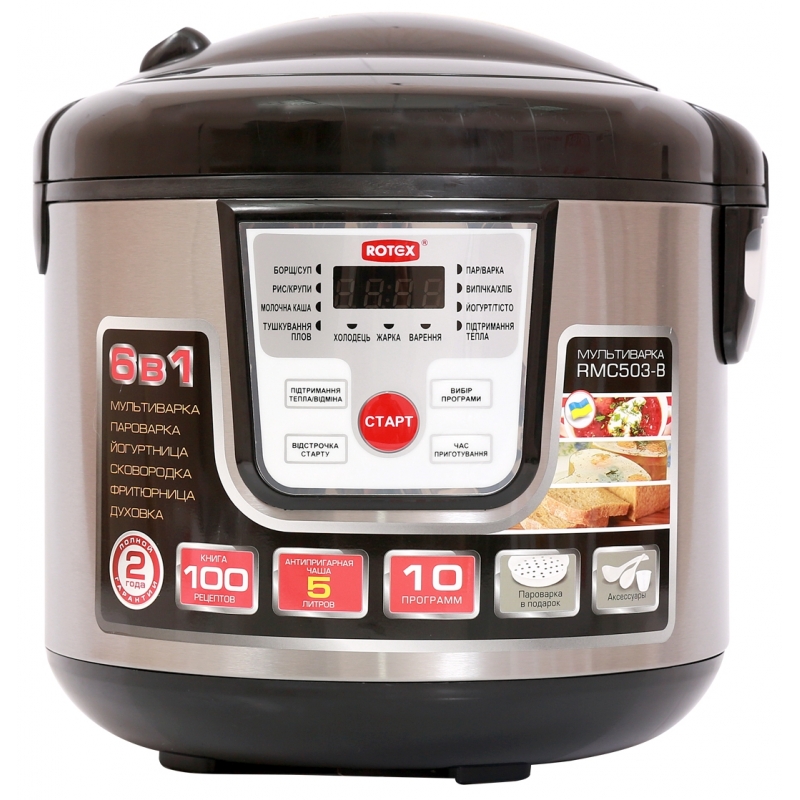 Мультиварка ROTEX RMC 503 B 
Мультиварка ROTEX RMC 503 B