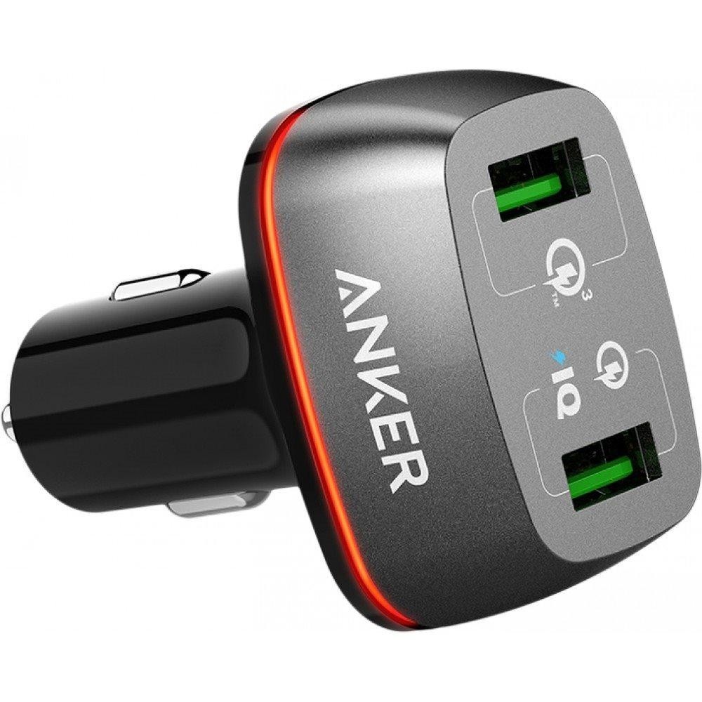 Автомобильное зарядное устройство Anker PowerDrive+ 2 with Quick Charge 3.0 V3 Black (A2224H11)
Автомобильное зарядное устройство Anker PowerDrive+ 2 with Quick Charge 3.0 V3 Black (A2224H11)