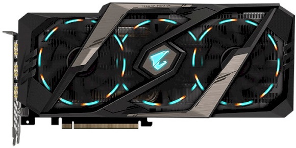 Видеокарта GIGABYTE AORUS GeForce RTX 2080 Ti 11GB GDDR6 WindForce Stack 3X (GV-N208TAORUS-11GC)
Видеокарта GIGABYTE AORUS GeForce RTX 2080 Ti 11GB GDDR6 WindForce Stack 3X (GV-N208TAORUS-11GC)