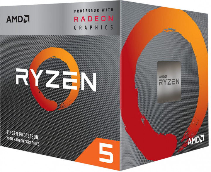 Процессор AMD Ryzen 5 3400G YD3400C5FHBOX (AM4, 3.7-4.2GHz) BOX + кулер Wraith Spire
Процессор AMD Ryzen 5 3400G YD3400C5FHBOX (AM4, 3.7-4.2GHz) BOX + кулер Wraith Spire