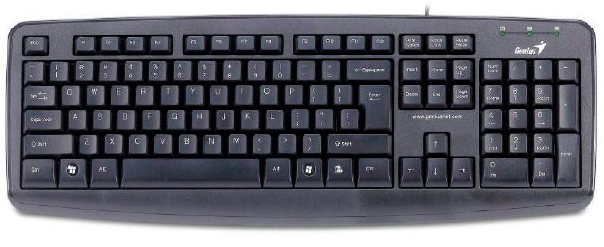 Клавіатура Genius KB-110X Black CB (31300711107) PS/2 в Києві
