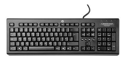 Клавиатура HP черная USB (WZ972AA) в Києві