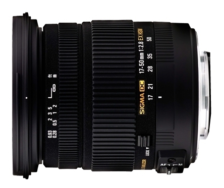 Об'єктив Sigma 17-50 mm f / 2.8 EX DC OS HSM For Nikon в Києві