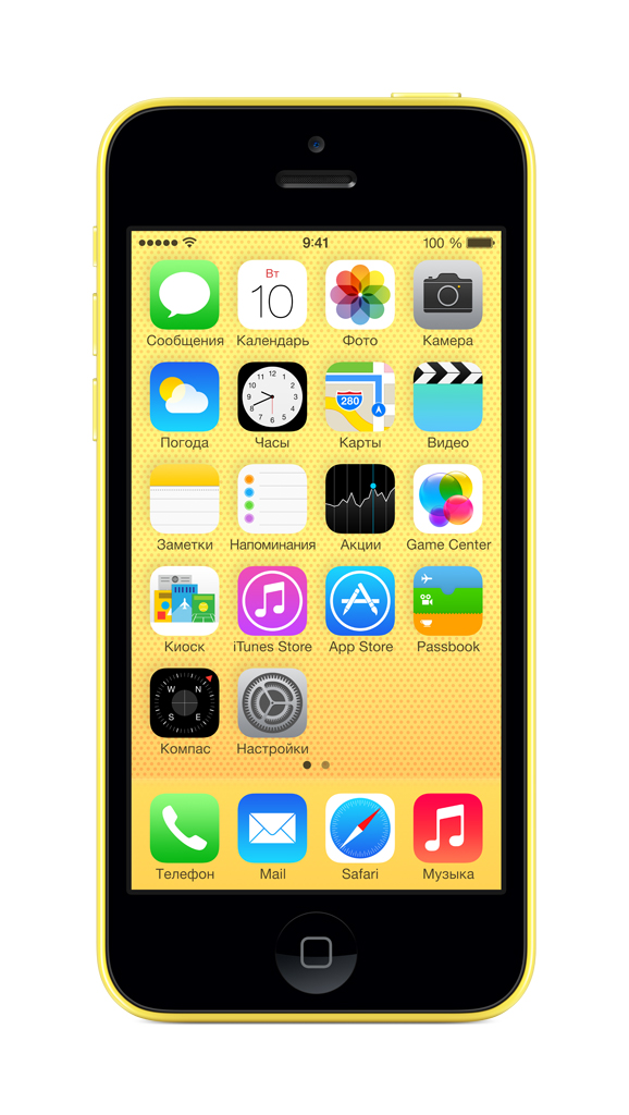 Смартфон APPLE iPhone 5C 16GB Yellow в Киеве