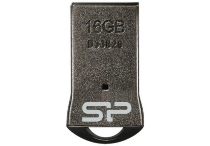 USB-накопичувач 16GB SILICON POWER Touch T01 USB 2.0 Black (SP016GBUF2T01V1K) в Києві