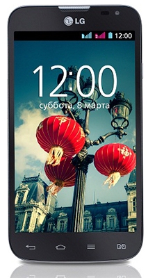 Смартфон LG D325 Optimus L70 Black в Киеве
