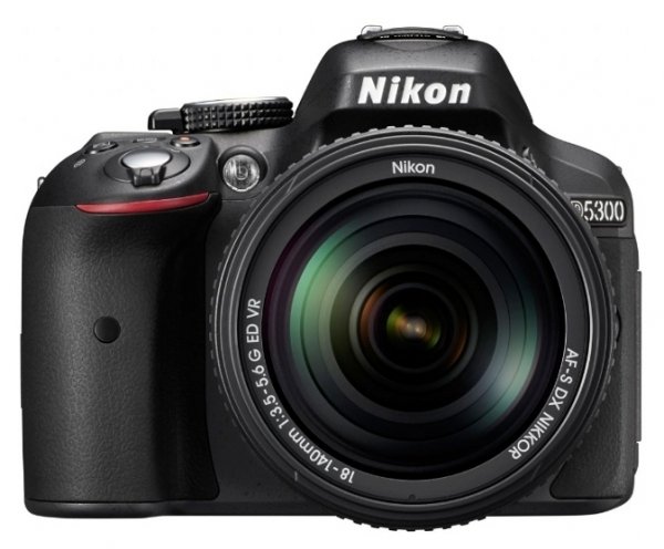 Зеркальный фотоаппарат NIKON D5300 Kit 18-140mm black в Киеве
