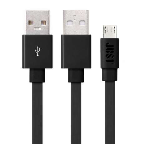 Кабель JUST Freedom Micro USB Cable Black (MCR-FRDM-BLCK) в Киеве