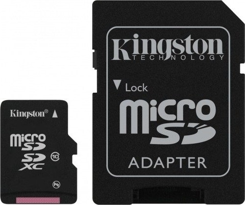 Карта памяти KINGSTON 128GB microSDXC Cl10+adapt в Киеве