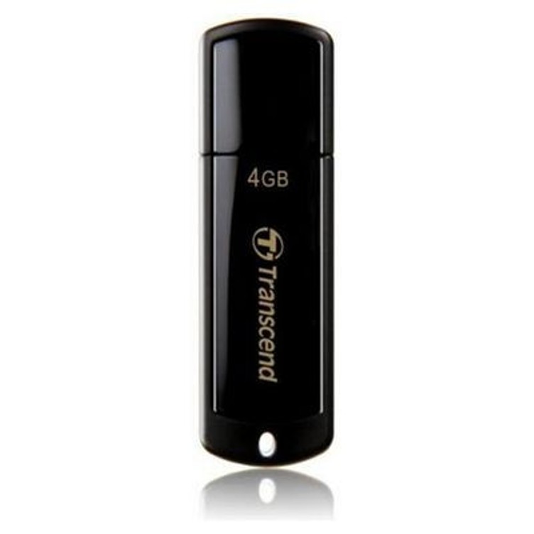 USB-накопичувач 4GB TRANSCEND JetFlash 350 USB 2.0 Black (TS4GJF350) в Києві