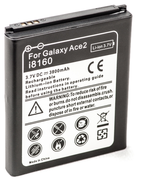Акумулятор PowerPlant Samsung Galaxy Ace II i8160 посилений (DV00DV6223) в Києві