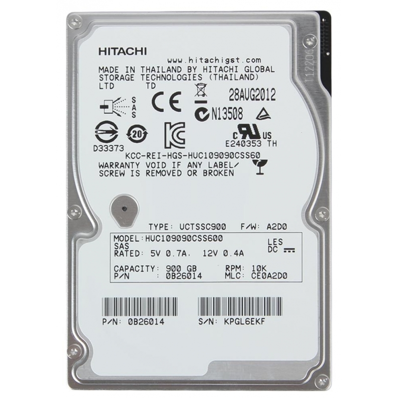 Жесткие диски 1.8TB Hitachi Ultrastar C10K1800 (0B31236) в Киеве