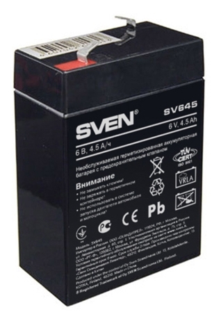 Батарея к ИБП SVEN SV 645, 6v, 4.5Ah в Киеве