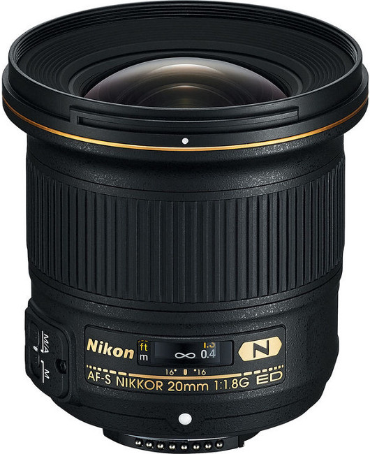 Об'єктив Nikon 20mm f/1.8G ED AF-S в Києві