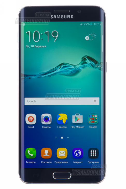 Смартфон Samsung G928F Galaxy S6 edge+ 32GB (Black Sapphire) в Києві