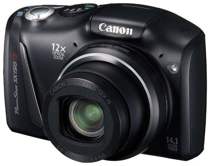 Цифровые фотоаппарат Canon PowerShot SX150 IS Black в Києві