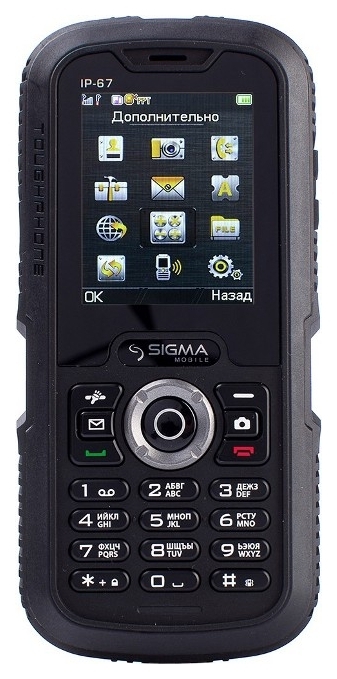 Мобильный телефон SIGMA Х-treme IT67 Black в Киеве