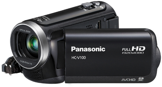 Цифровая видеокамера Panasonic HC-V100 Black в Києві
