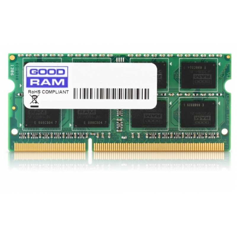 Память So-Dimm Goodram 1x4Gb DDR3 1333MHz (GR1333S364L9S/4G) в Киеве