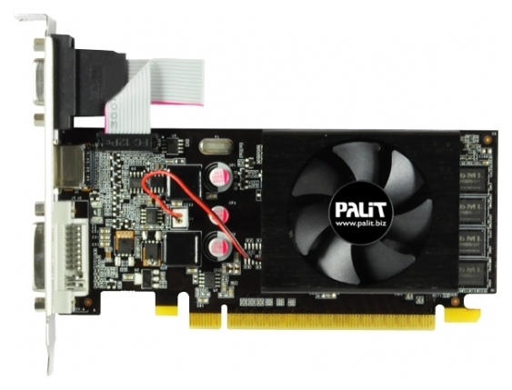 Видеокарт Palit GeForce GT610 1Gb DDR3 (NEAT6100HD06-1196F) в Киеве