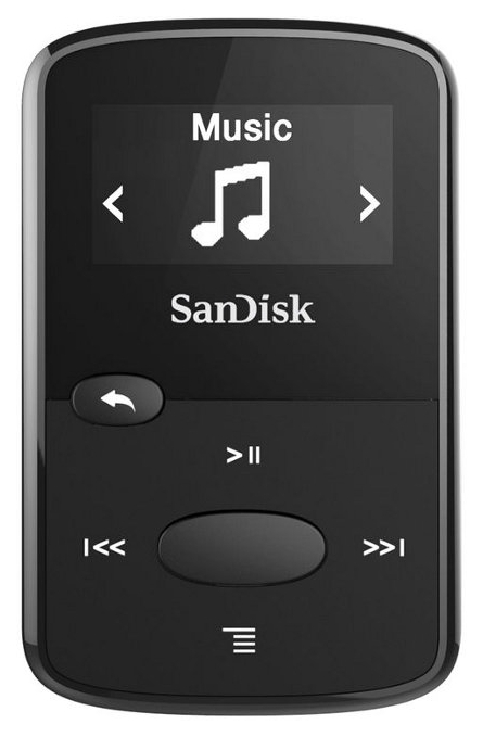 MP3 Плеєр SanDisk Sansa Clip JAM 8Gb Black (SDMX26-008G-G46K) в Києві