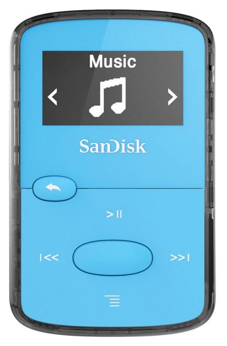 MP3 Плеєр SanDisk Sansa Clip JAM 8Gb Blue (SDMX26-008G-G46B) в Києві