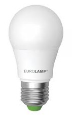 Лампа EUROLAMP ЕКО LED "D" А50 7W E27 3000K в Києві