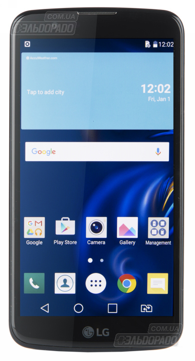 Смартфон LG K10 LTE (K430) DS Black-Blue в Києві