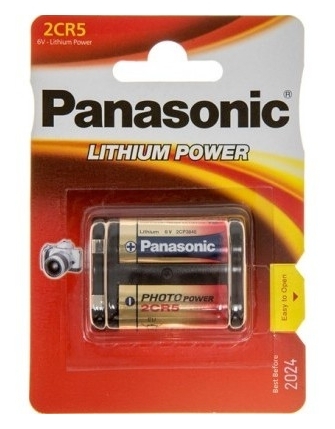 Батарейка Panasonic 2CR-5L LITHIUM Power 1шт (2CR-5L / 1BP) в Києві