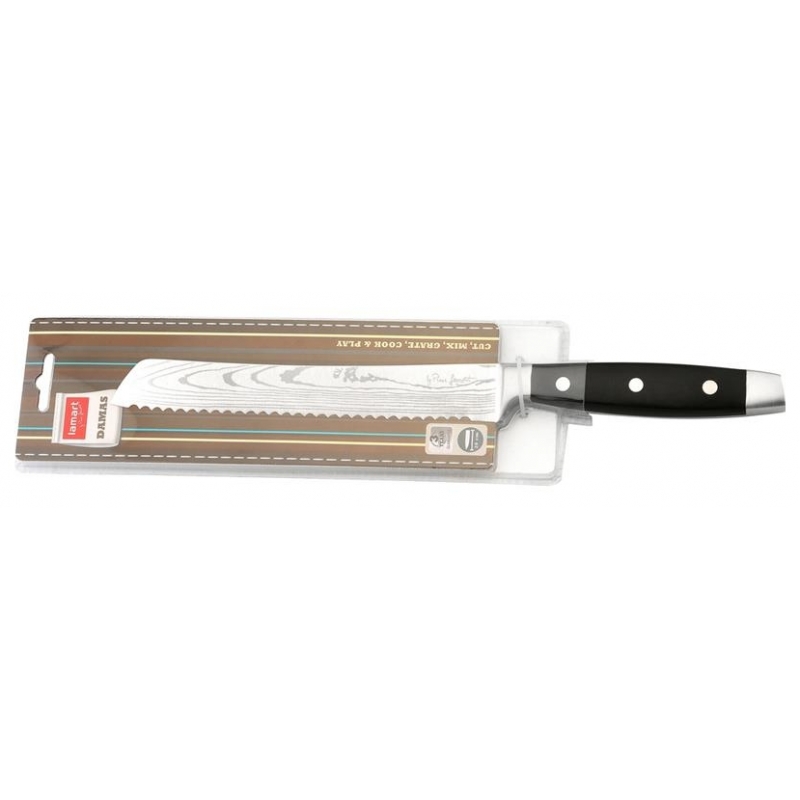 Нож для хлеба стальной Lamart, 33.5 см, LT2043 в Киеве