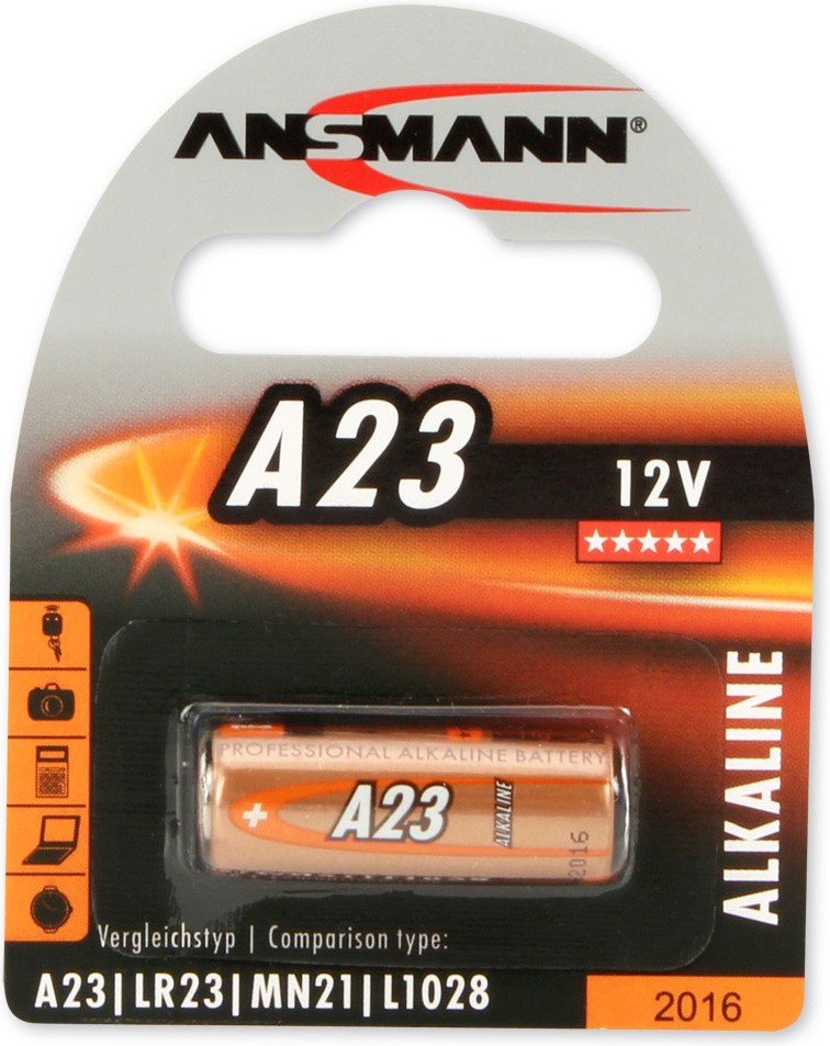 Батарейка Ansmann A23 bat Alkaline 1шт (5015182) в Києві