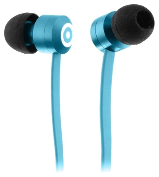 Навушники з мікр. KitSound Ribbons (blue) в Киеве