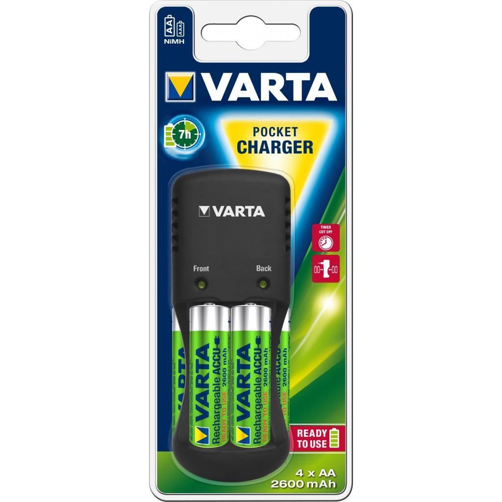 Зарядное устройство  VARTA Pocket Charger + 4AA 2600 mAh в Киеве