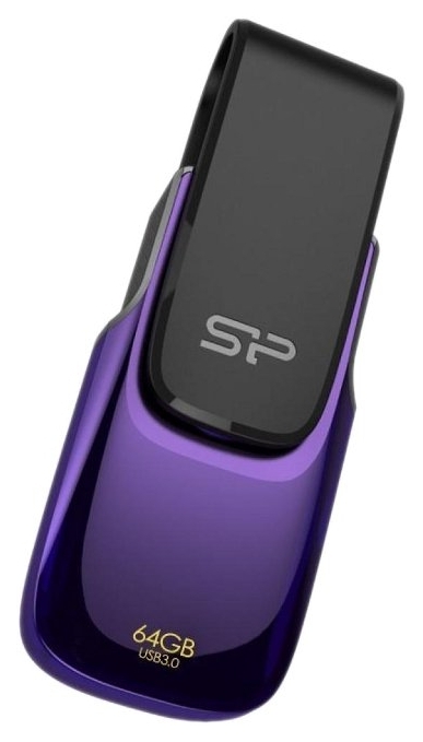 Накопитель USB 3.0 64GB Silicon Power Blaze B31 Purple (SP064GbUF3B31V1U) в Киеве