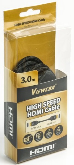 Аудио-кабель Viewcon VC-HDMI-509-3m Black в Києві