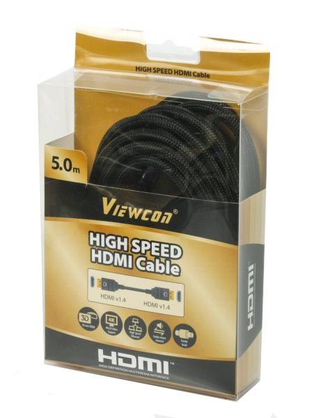 Аудио-кабель Viewcon VC-HDMI-510-5m Black в Києві