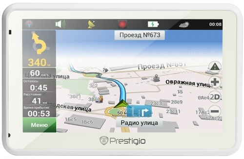 GPS навігатор Prestigio GeoVision 5166 White в Києві