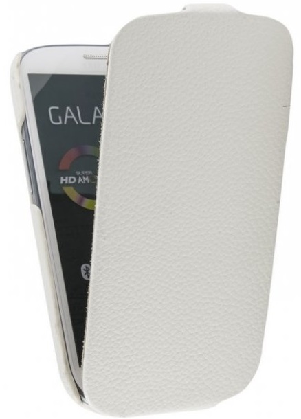 Чехол з флипом Samsung Galaxy SІІІ белый в Киеве