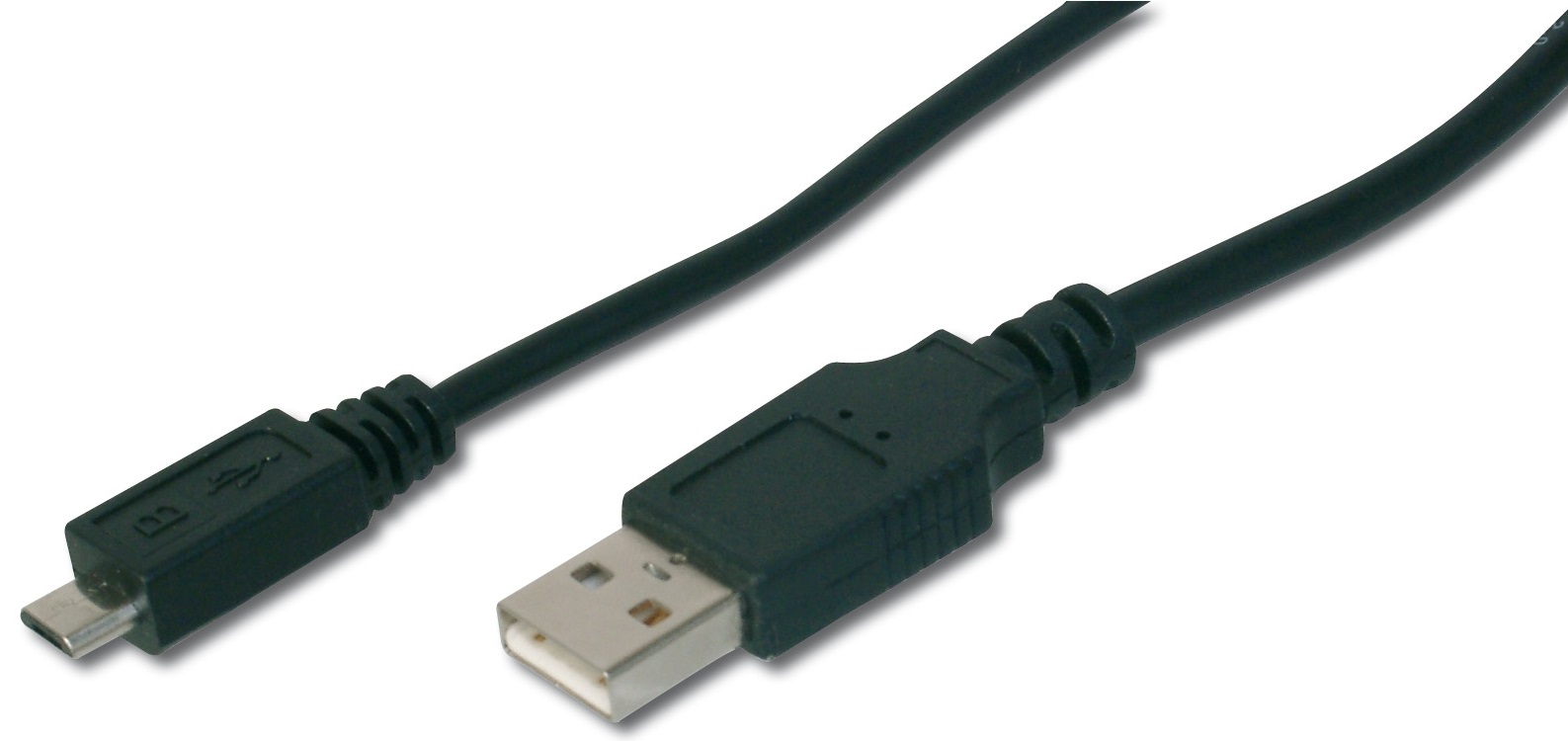 Кабель ASSMANN USB 2.0 (AM/microB) 1.8m, black (AK-300127-018-S) в Киеве