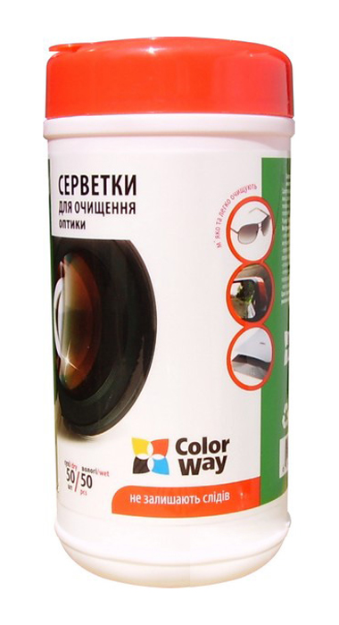 Салфетки для оптики 50/50 100 шт в Киеве