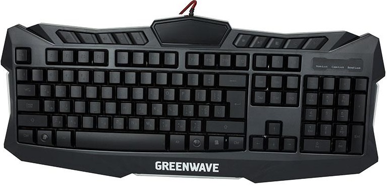 Клавіатура Greenwave KB-GM-114L black (R0014217) в Києві