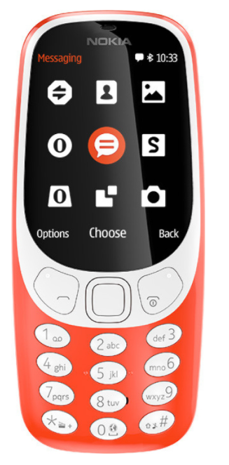 Мобільний телефон Nokia 3310 Dual Red (A00028102) в Києві