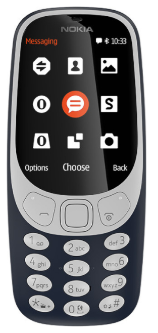 Мобільний телефон Nokia 3310 Dual Blue (A00028099) в Києві