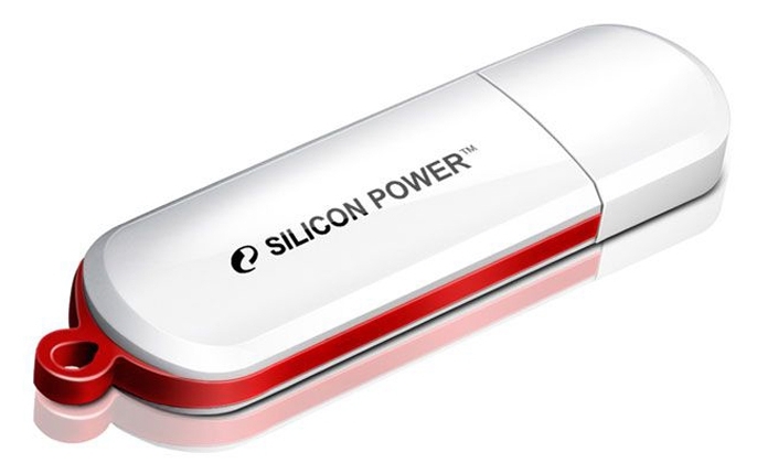 Накопитель USB 64Gb Silicon Power LuxMini 320 (SP064GBUF2320V1W) White в Киеве