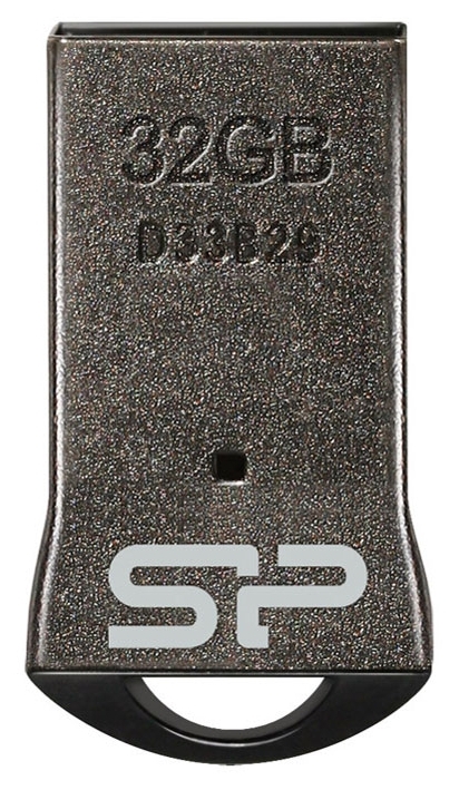 USB-накопичувач 32GB SILICON POWER Touch T01 USB 2.0 Black (SP032GBUF2T01V1K) в Києві