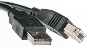 Кабель POWERPLANT USB 2.0 AM – BM, 3м, One ferrite (KD00AS1221) в Києві