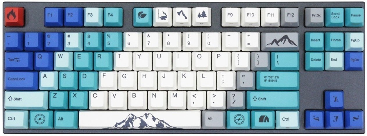 Клавиатура игровая VARMILO VA87M Summit R2 Cherry MX Red, RU (VA87MA022A3A2A06A007) в Киеве